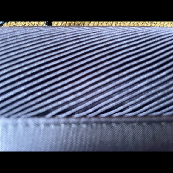 VALERIE STEVENS Satin Navy Blue Purse - Picture 8 of 12